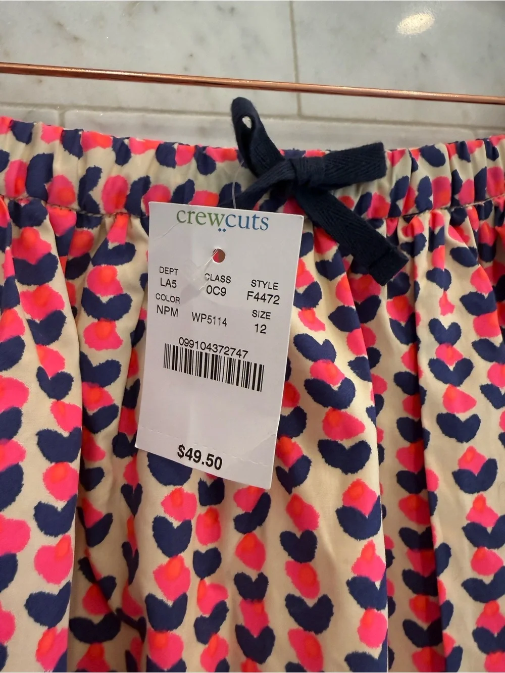 NWT Crewcuts matching set (leggings & skirt)